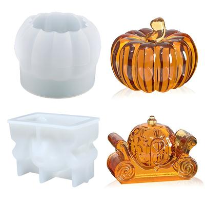 3D тыква силиконовая форма для свечей DIY мыло воск ремесла гипсовые формы из эпоксидной смолы