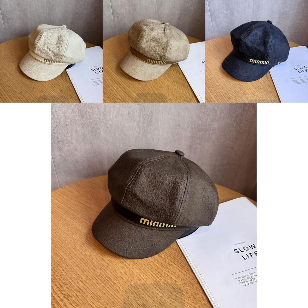 Письмо Кожаная Шапка-Череп С Теплой Ветрозащитной Функцией Для Ношения Осенью И Весной