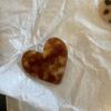 Heart Acrylic Small Hairclip Cute Oval Side Bangs Duckbill Clip Hair Accessories Headwear hair clip