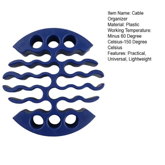 Инструмент для организации кабелей Гребень для проводов Эргономичный дизайн Эффективное управление проводами Широко используемый органайзер для сетевых кабелей