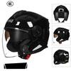 Men's Motorcycle Helmet 3/4 Half Helmet Helmet Cycling Helmet Bluetooth Headset Electric Bike Riding Helmet