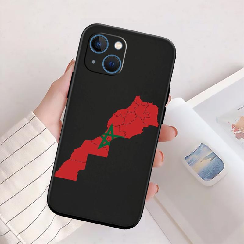 Morocco Flag Case for Motorola Edge 60 60s 70 G86 G56 G54 E14 G04S G45 G54 G64 S30 S50 X30 X40 X50 Pro Power