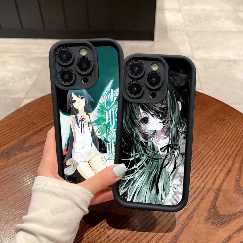 Чехол для телефона игры ужасов The Song Of Saya для iPhone 17 16 E 15 14 13 12 11 Pro Max Plus Задняя крышка