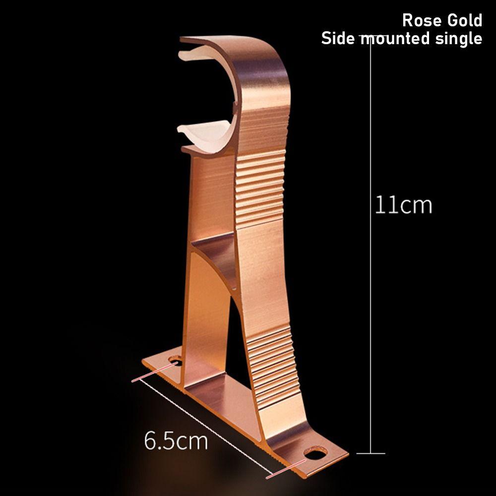 1 шт. одинарный двойной крючок для вешалки фиксирующий зажим для штанги опорный зажим новый кронштейн для карниза для штор