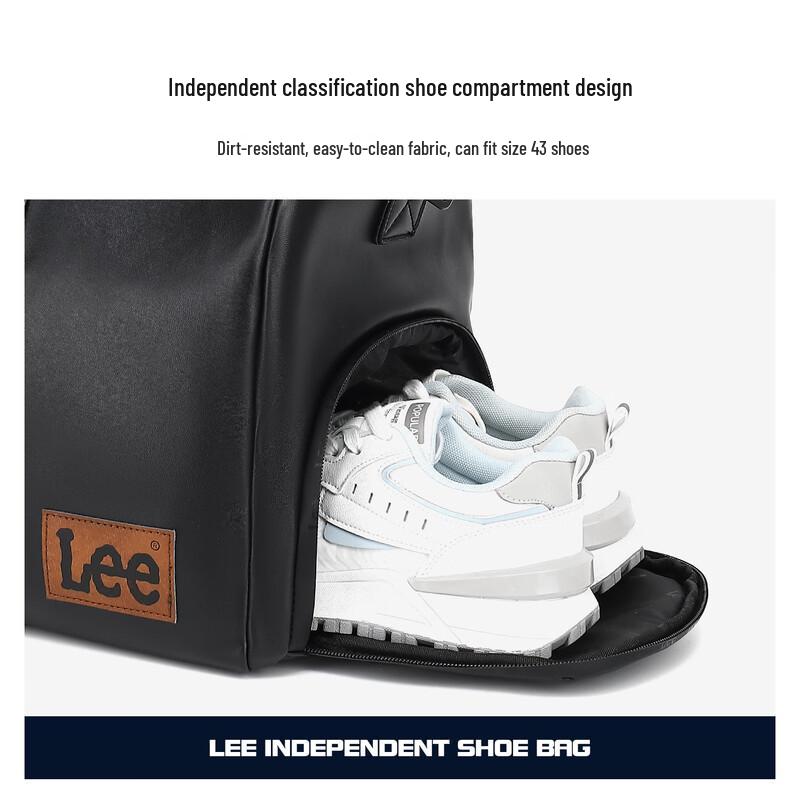 Lee Спортивная дорожная сумка-даффл с разделением на сухое и влажное
