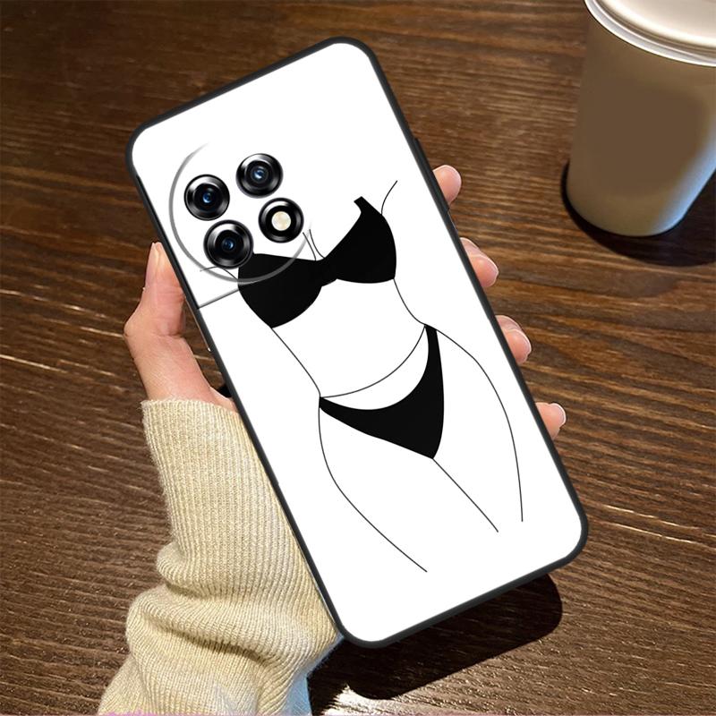Чехол Woman Body Line Art для OnePlus 11 8 9 10 Pro 8T 9RT 10R 10T OnePlus Nord 3 CE 2 Lite 2T N10 N20 N30