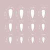 24pcs Long Stiletto and Ballerina Fake Nials Cat Eye Press on Nails Manicure False Nails  DIY