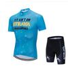 Men Women Cycling Jersey Set Short Sleeve Breathable Quick Dry Bike Shirt With Gel Pad Road MTB Ride