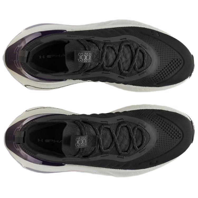 Under Armour Phantom 4 Удобные Универсальные Прочные Низкие Повседневные Кроссовки Унисекс Черный 6008869-001