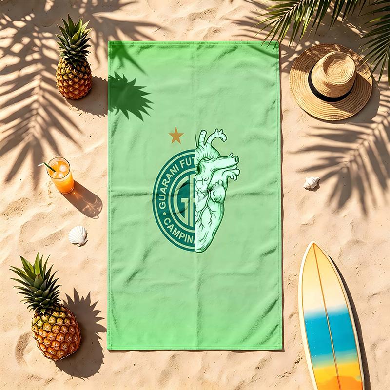 Guarani FC (14) Theme Beach Towel Sand Resistant Soft And Comfortable Suitable For The Pool Camping Yoga And Diving A Travel Essential