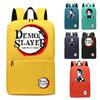 Сверхлегкий аниме-рюкзак большой вместимости, манга для путешествий, повседневная книжная сумка для девочек, Demon Slayer Nezuko Kawaii, школьная сумка с героями мультфильмов для взрослых