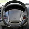 Кожаная оплетка руля Чехол на руль автомобиля Для Kia Sorento 2003 2004 2005 2006 2007 2008 2009
