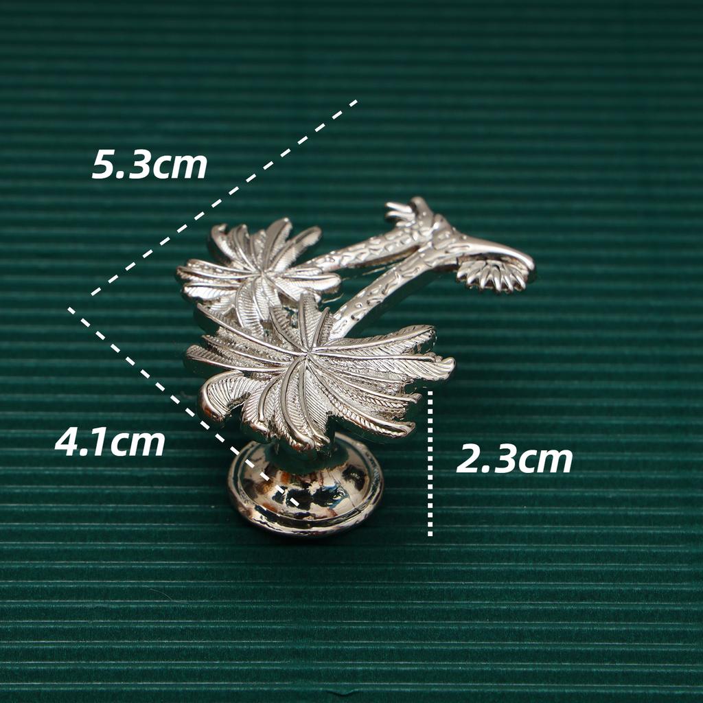 Silver Zinc Alloy Drawer Knobs Kitchen Cabinet Knobs Furniture Handles Creative Furniture Knobs for Cabinets and Drawers