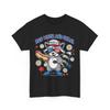 4th of July Raccoon T-Shirt, Red White And Feral Raccoon Hot Dog Funny T-Shirt