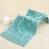 Полотенца из чистого хлопка Полотенца для лица Однотонные рваные гостиничные мягкие бытовые водопоглощающие утолщенные хлопковые полотенца