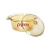 Прозрачный стеклянный горшок Pyrex 1,6 л