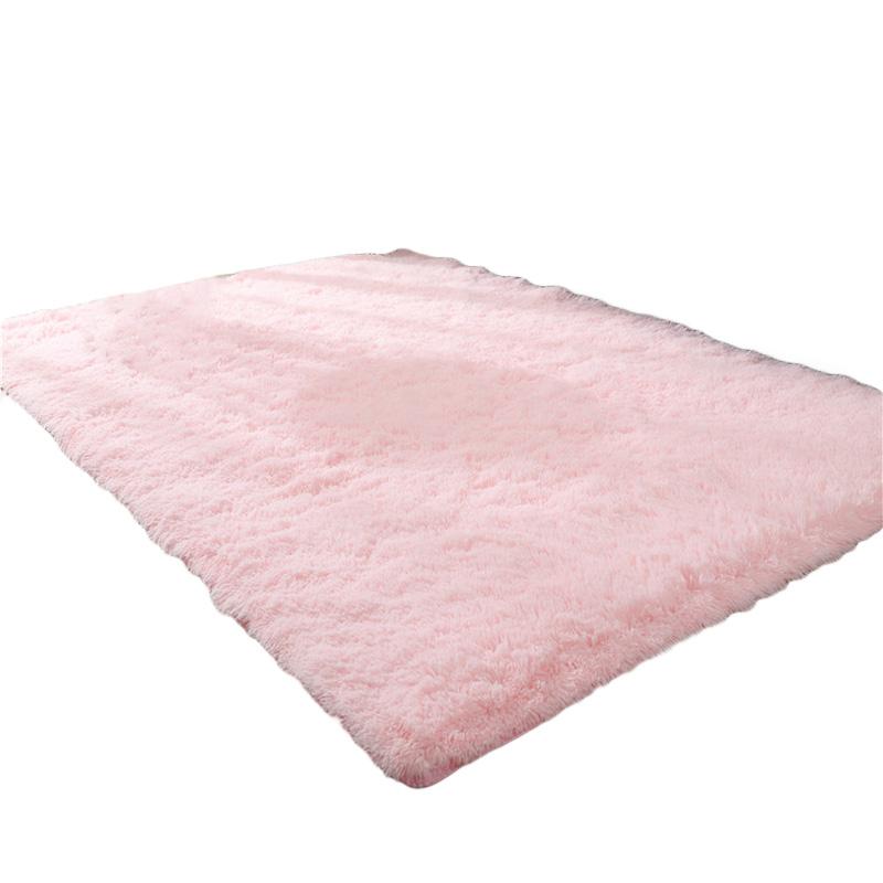 1 шт. большой размер мягкое украшение спальня гостиная пушистый ковер плюшевый коврик на пол длинный плюш