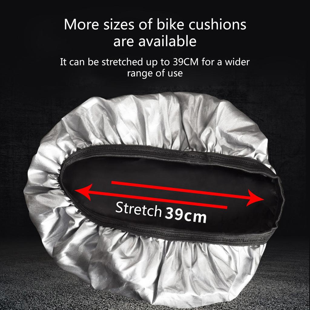 Водонепроницаемый чехол для сиденья велосипеда, защитный чехол от пыли, чехол для седла горного велосипеда, чехол от дождя для мужчин и женщин