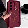 Модный чехол для телефона с цветочным принтом, мягкий, для Samsung S25 S24 FE S23 Ultra S22 S21 Plus A55 A35 A54 A34 A15 A14 A17 A37 A57 S26, силиконовый, противоударный