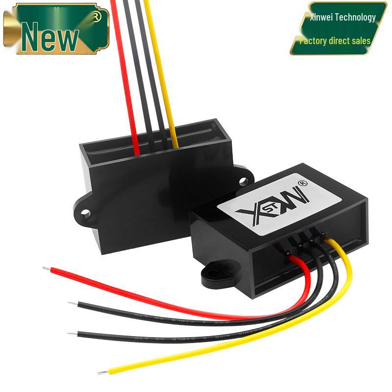 12V 2A Automatic Buck-Boost Converter: 8-40V to 12V DC-DC Voltage Stabilizer Module