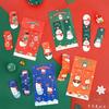 1pack Merry Christmas Magnetic Bookmarks Set Mini Cartoon Snowman Magnet Book Marker Page Holder Unique Reading Gift