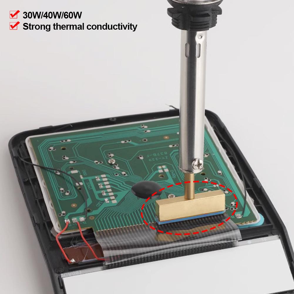 30 Вт/40 Вт/60 Вт T-образные паяльники с бесплатным горячим прессом для ремонта гибкого кабеля ЖК-экрана