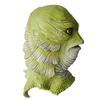 Halloween latex mask Hellboy green fish monster headgear for bar parties and dances COS Role Play