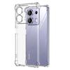 Ультратонкий противоударный силиконовый мягкий чехол для Xiaomi Redmi Note 13 12 11 11S 13R 12S 11T 12T Pro Plus 13C 12C 4G 5G прозрачный чехол