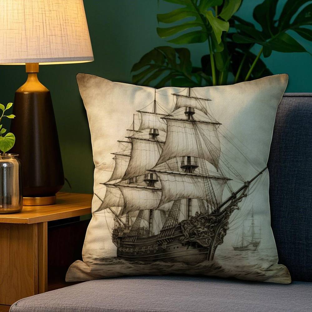 Вдохновленные Да Винчи Эскизы Наволочка Плюшевая Ткань Мягкий Двусторонняя Печать Наволочка для Подушки Дивана Наволочки для Декоративных Подушек