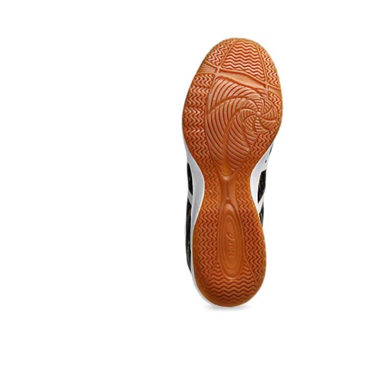 Asics Attack Hyperbeat 4 Минималистичные Удобные Модные Трендовые Прочные Функциональные Низкие Кроссовки для настольного тенниса Мужские кроссовки Черные Белые 1073A056-001