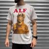 Mens ALF 80's Icon T Shirt Vintage Retro TV No Problem Melmac Funny