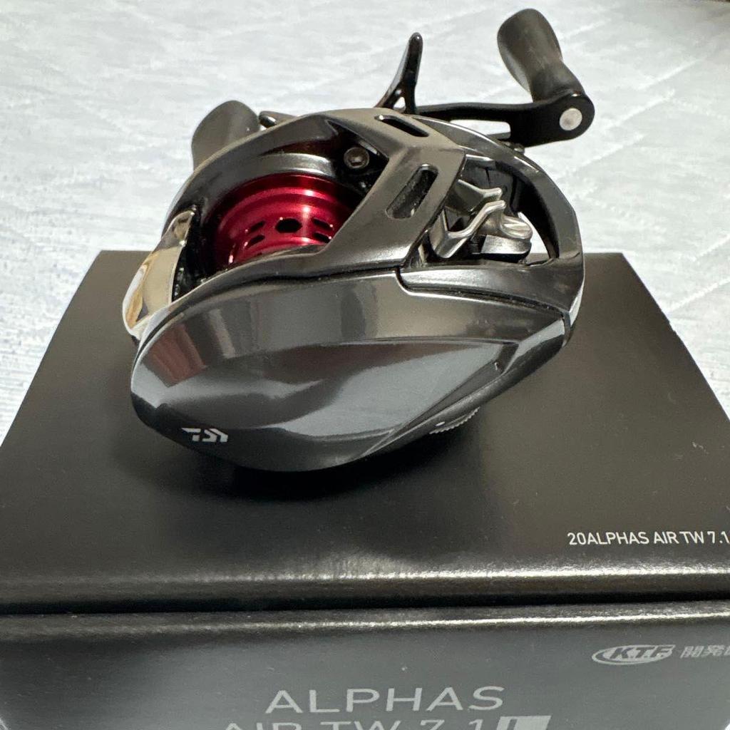 Б/у катушка Daiwa Alphas AIR TW 7.1L с левой ручкой ALPHAS AIR TW DAIWA