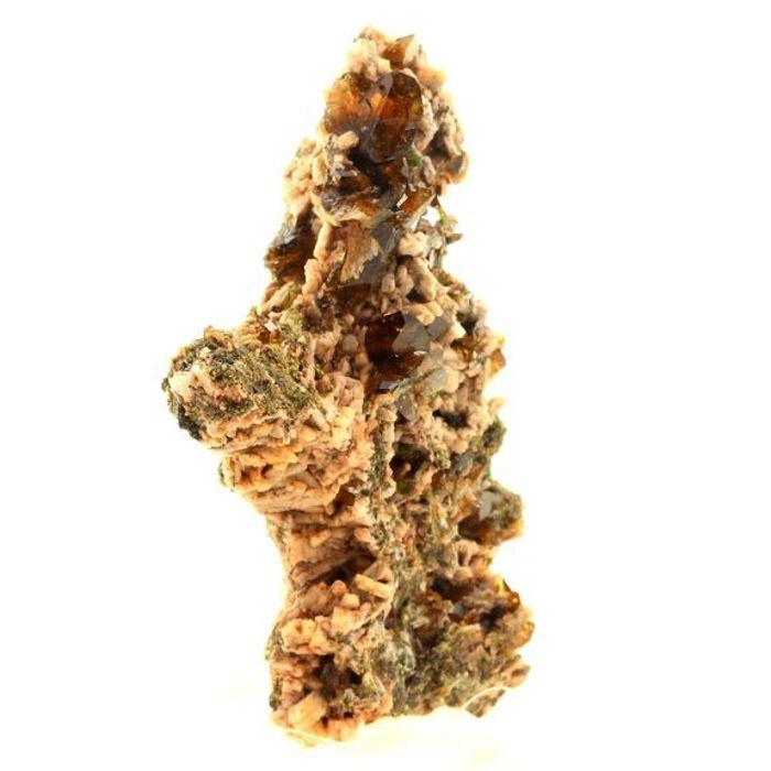 Pierres et Minéraux. Titanite (Sphene). 238.0 ct. Imilchil, Meknès-Tafilalet Region, Maroc.