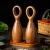 1 шт./3 шт. Любовь Деревянная мельница для перца Ручная мельница с керамическим жерновом Перец Соль Многофункциональная мельница Кухонный инструмент
