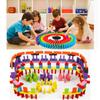 120/240 PCS Domino Blocks Colorful Wooden Dominoes Set Toy Children Jigsaw for Christmas Birthday Gifts