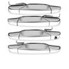 4PCS Front Rear LH&RH Door Handle Chrome For Chevy GMC Tahoe Yukon Sierra Denali