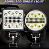 102W LED Work Light Bar 4inch Off Road 12V 24V Spot LED Light Bar for Truck SUV 4WD 4x4 Boat ATV Jeep Tractor Fog Light