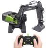 1:14 RC Engineering Van 22‑Channel Remote Control Simulated Excavator Metal Toy Model Car