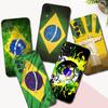 Black Tpu Case For Samsung Galaxy M53 M13 M62 A12 A22 A22S A32 A42 A52 A52S A72 4g 5g A20S Brazil Flag Rio De Janeiro
