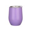 Cute Full Color Sprayed Office Vacuum Flask Coffee Mugs 10oz Double Wall Steel Egg Shape Water Cups