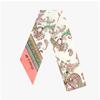 Etro Lippi Motif Paisley Skinny Twill Silk Scarf Wata0016ak670