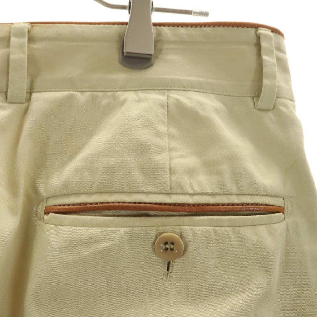 Hermes Made In Italy Pants 52 Beige Men's Used