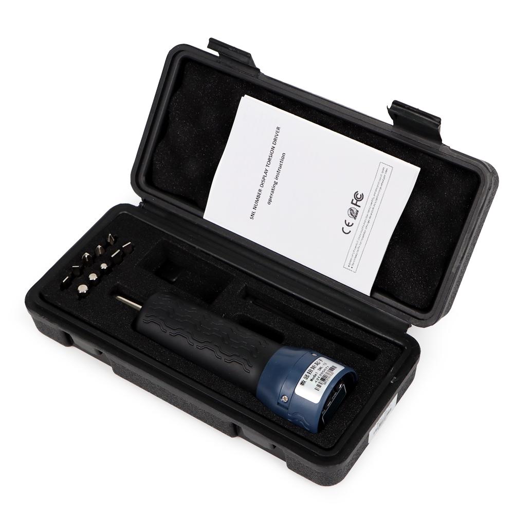 Digital Torque Screwdriver 1/4" Drive Digital Screwdriver Torque Wrench Torque Screwdriver Electrician 1.2-12 N.m
