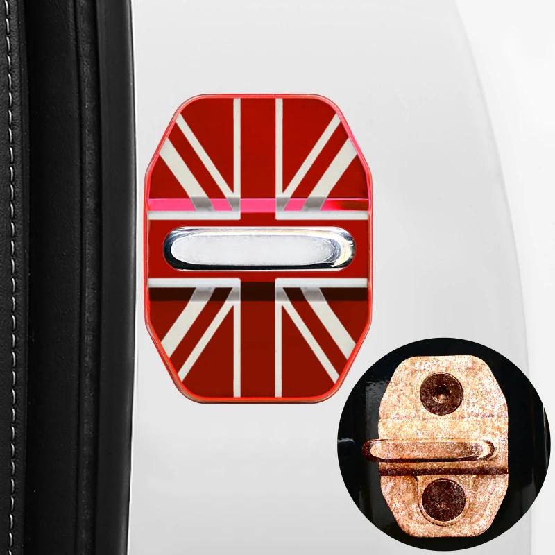 XLJBM1 For BMW Car-Styling Door lock Cover UK national flag Emblem Cover Fit For MINI Cooper S R55 R56 R57 R58 R59 F54 F60 Countryman C