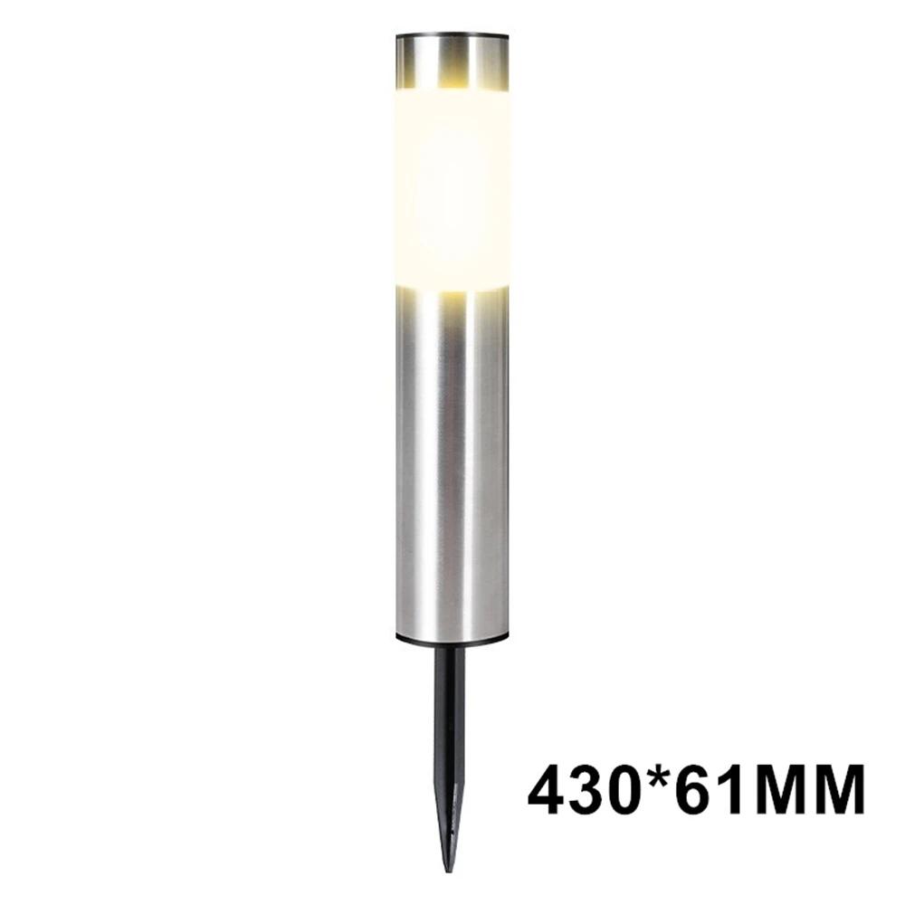 1/2/4/10 Pack 600mah Solar Garden Pathway Lights Outdoor LED Lighting Ground Plug Bollard Light for Patio, Gardens,Pathways,Lawn
