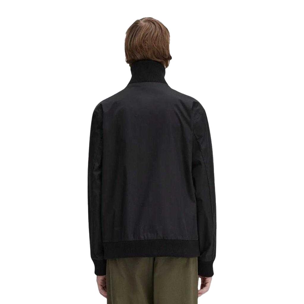 Мужская теннисная куртка-бомбер в рубчик Fred Perry