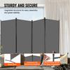 VEVOR Room Divider, 4 Panels Room Divider, Folding Privacy Screen and Portable Partition Divider for Room Separation