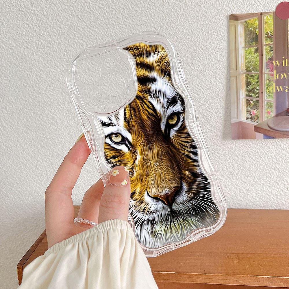 Ae99 Tigers Lion Love Design Art Protective Phone Cases for Xiaomi Poco X5 F6 Redmi Note 13 12 11 Pro 13C 12C A3 Huawei Honor 90 Wave TPU Back Cover