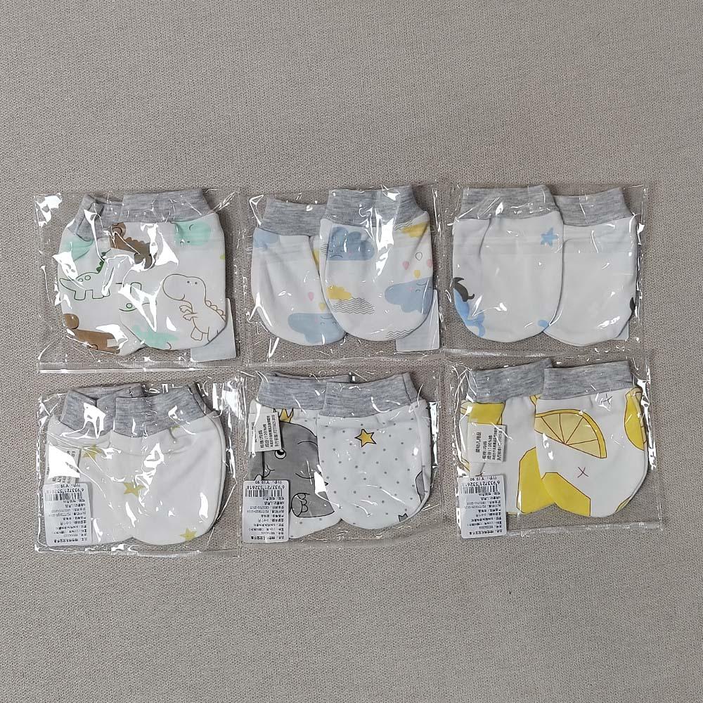 5 пар/комплект мягких хлопковых варежек для новорожденных, защита рук от укусов и царапин, защита лица, детские перчатки 0-3 месяцев