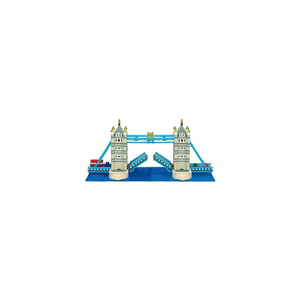 Строительный набор Nanoblock Тауэрский мост Deluxe Edition NB-045 с детализированным дизайном и миниатюрной архитектурой